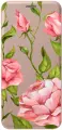 Чехол-книжка на Apple iPhone 14 Plus / Эпл Айфон 14 Плюс с рисунком Amazing Roses золотистый