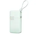 Внешний аккумулятор ROCK Y18 Fridge Series Fast Charging Power Bank with Cables зеленый