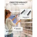 Вешалка для брюк и юбок с зажимами / прищепками Ridberg металлические 10 шт