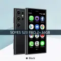 Мини-смартфон SOYES Android 8,1 2 ГБ + 16 ГБ S23 Pro Dual SIM 3,0 дюйма 1000 мАч 3G мобильный телефон 1000 мАч маленький супер мини-мобильный телефон