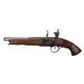 Пистоль системы флинтлок 18 века под левую руку (сувенирный) KSVA-DE-1127-G