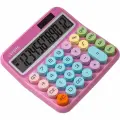 Калькулятор deVENTE настольный, сиреневый с цветными клавишами, 12 разрядов (4031406)