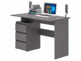 Стол письменный с ящиками СК-63 (Графит), универсальная сборка
