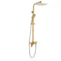 Душевая стойка Grocenberg GB7007-1GO, золото глянец Латунь Керамический картридж