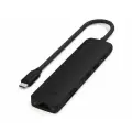 Док-станция/ USB-хаб Satechi 7-in-1 USB-C Slim Multiport Adapter Ethernet Type-CHDMI 2xType-A SDmicroSD RJ-45 ST-P7SK