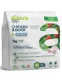 ALLEVA HOLISTIC Корм для взрослых кошек с курицей и уткой 0,4 кг