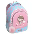 Рюкзак ученический ErgoLine Pastel Princess 280x390x140мм 15л ErichKrause