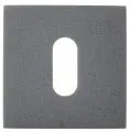 Накладка под ключ буратино на квадратном основании Fratelli Cattini KEY 8-GA антрацит серый 2 шт.
