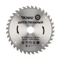 Диск пильный по дереву Kranz / круг отрезной для циркулярки и болгарки УШМ