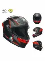 Мотоциклетный шлем AGV-K6S, цвет: , красный, черный и серый, размер: XL