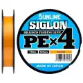 Шнур Sunline SIGLON PEx4 Orange 150m #1.2/20LB