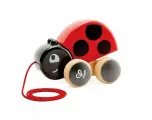Hape Каталка на веревке Божья коровка