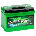 Аккумулятор автомобильный POWER 75 А/ч 750 А обр. пол. низкий Евро авто (277x177x175)
