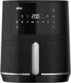 Аэрофритюрница Braun HF3030IBK Black, 1500 Вт, 4.3 л, 8 программ