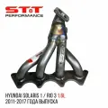 Выпускной коллектор паук 4-1 STT Kia Rio 3, Hyundai Solaris 1 1,4-1,6L / 2011-2017 года выпуска