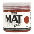 Краска акриловая Pebeo экстра матовая, Mat pub №1 140 мл, цвет сиена жженая