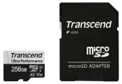 Карта памяти Transcend micro SDXC 256Gb 340S UHS-I U3 V30 A2 + ADP (160/125 Mb/s)