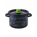 Кастрюля эмалированная Appetite Berry, с крышкой, 4,5 л
