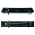 Внутрипольный конвектор Techno Power KVZ 150-105-2200/C с естественной конвекцией, окантовка цвет серебро, без решетки