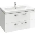 Тумба подвесная под раковину Cersanit Lara 80 46х80 см МДФ белая