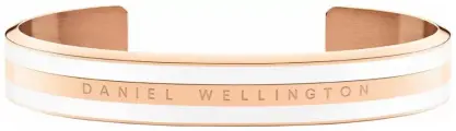 Браслет Daniel Wellington, эмаль, размер 16.6 см, белый