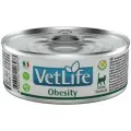 Корм влажный Farmina Vet Life Cat Obesity, для кошек, при ожирении, с курицей, 510г ( 85г x 6 шт. )