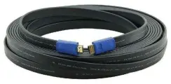 Кабель HDMI 7м Kramer C-HM/HM/FLAT/ETH-25 плоский черный 97-01014025