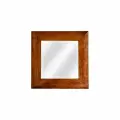 Интерьерное зеркало DOMKORLEONE в деревянной раме из красного дерева (mahogany wood), цвет орех NAA (светло-коричневый)