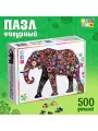 Фигурный пазл Фантазийный слон 500 деталей