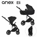 Детская коляска 2в1 Anex Eli, цвет Midnight (Чёрный), артикул производителя el-05
