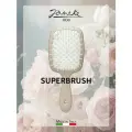 Janeke SUPERBRUSH Щетка для волос, 94SP226RSA, пепел розы/белый, 20,3x8,5x3,1 см