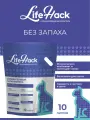 Наполнитель для кошачьего туалета LifeHack, силикагелевый, без отдушки, 10 литров