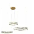 Подвесная люстра Loft IT Crystal ring 10135/3 Gold