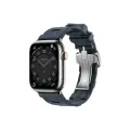 Часы Apple Watch Hermès Series 10 GPS + Cellular 46mm Natural Titanium Case with Navy Kilim Single Tour Deployment Buckle оригинал