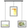 Панно для фотографий Umbra Exhibit с 3 рамками, черное