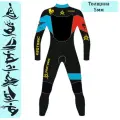 Гидрокостюм Esoteric Warrior 5/3 Blue/Red (M)