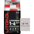 Затирка LITOKOL Litochrom 1-6 EVO 115 Светло-серый 2 кг