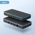 Hagibis USB C док-станция 13 в 1, Черный