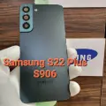 Крышка для Samsung S22 Plus (заднее стекло) Премиум качество цвет: Зелёный