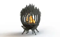 Костровая чаша - Очаг Лес - Дизайнерский