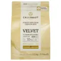 Шоколад белый Callebaut Velvet 33.1% в галетах, 2.5 кг