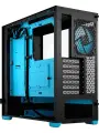 Корпус для ПК без БП FRACTAL DESIGN Pop Air RGB Cyan Core TG Clear Tint (FD-C-POR1A-02)