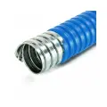 Металлорукав МПГнг 20 мм, синий, ПВХ, оцинкованная сталь, 5 м