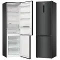 Двухкамерный холодильник с нижней морозильной камерой Gorenje NRK620EABXL4, NoFrost Plus, черный, 331 л.