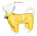 Yami-Yami одежда Дождевик для собак, желтый, йоркширский терьер, размер №4, спинка 23 см
