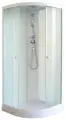 Душевая кабина Parly EB931 (90х90х215), с низким поддоном, профиль белый, стекло матовое