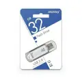 Комплект 5 штук, Флеш-память Smartbuy V-Cut, 32Gb, USB 2.0, сереб, SB32GBVC-S