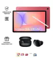 Комплект 10.9 Планшет Samsung Galaxy Tab S10 Lite WIFI 8/256, красный + наушники Samsung Galaxy Buds Core Black, чёрный