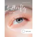 Цветные контактные линзы Офтальмикс Butterfly 1-тоновые (2 линзы) -2.00 R 8.6 Light Grey(серый)