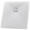Премиальный поддон для душа RGW ST-W 90x90 белый из искусственного камня
